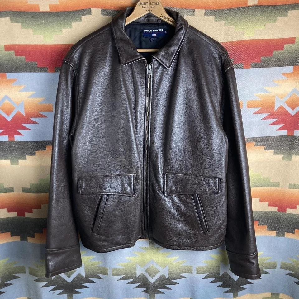 ジャケット・アウター POLO SPORTS / 90's leather jacket ジャケット・アウター POLO SPORTS / 90's leather jacket 90's~ Polo