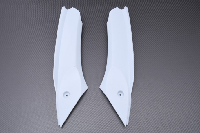 Caches reservoir haut de gamme finition carbone pour Yamaha Daytona 675R 10-12