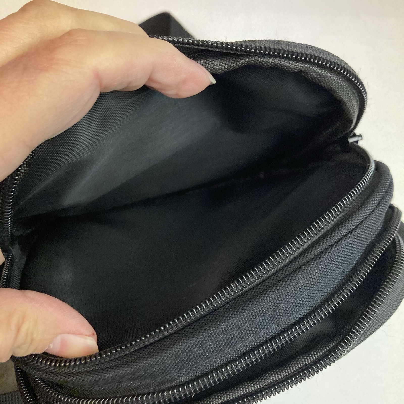 Carhartt WIP Essential Bag Small Crossbody Shoulder Work In Progress Black 7x7x2 thumbnail 6