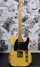 Fender Master Builder Apprentice 1952 Telecaster reliquia pesante butterscotch biondo