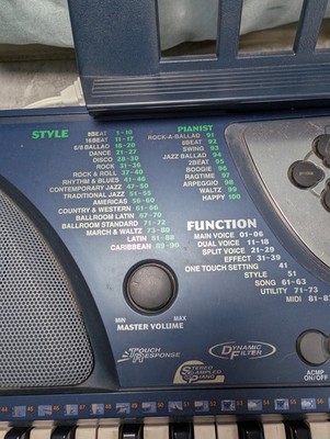 Yamaha PSR-270 Keyboard, Tested & Cleaned | eBay