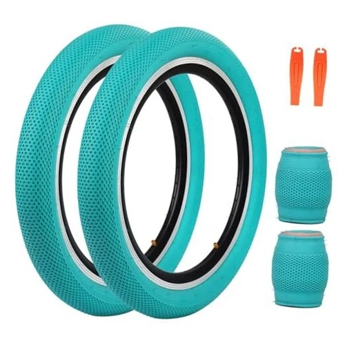 Bike Tire 20 inch Kids Bike Tire 20 x 2.4 inch 20 x 2.4 inch - 2 Tires Cyan