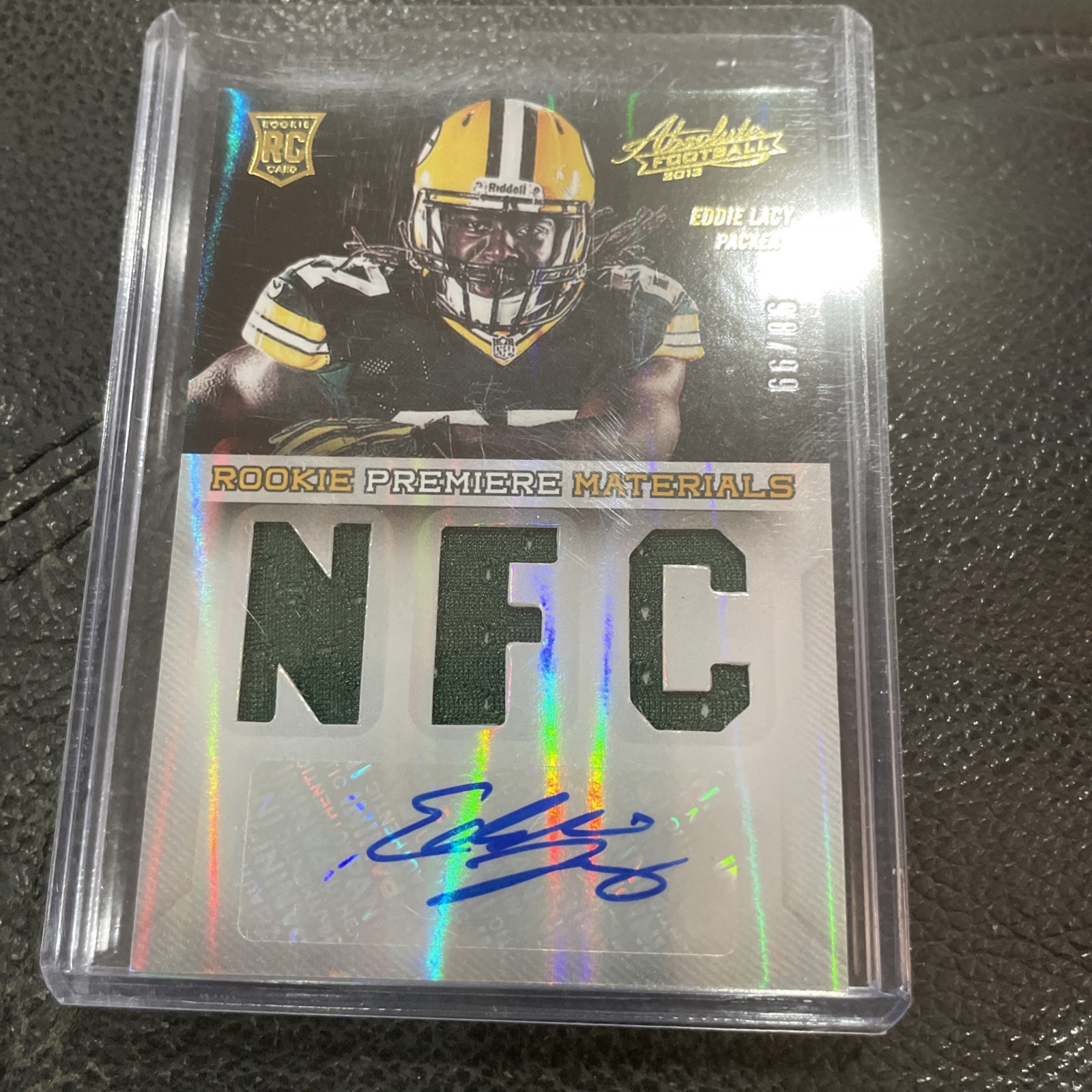 Eddie Lacy Panini Absolute #208 Autograph