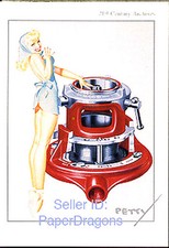 THE PETTY GIRL - Series 1 - Ridgid Tool Chase Card R1 - Jan. 1952
