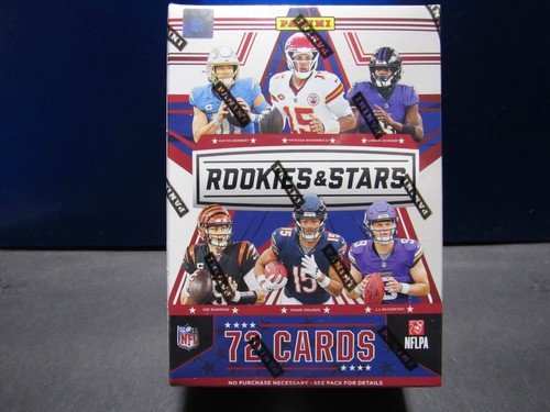 2024 ROOKIES & STARS FOOTBALL BLASTER BOX 72cards 12card pack 6pack box