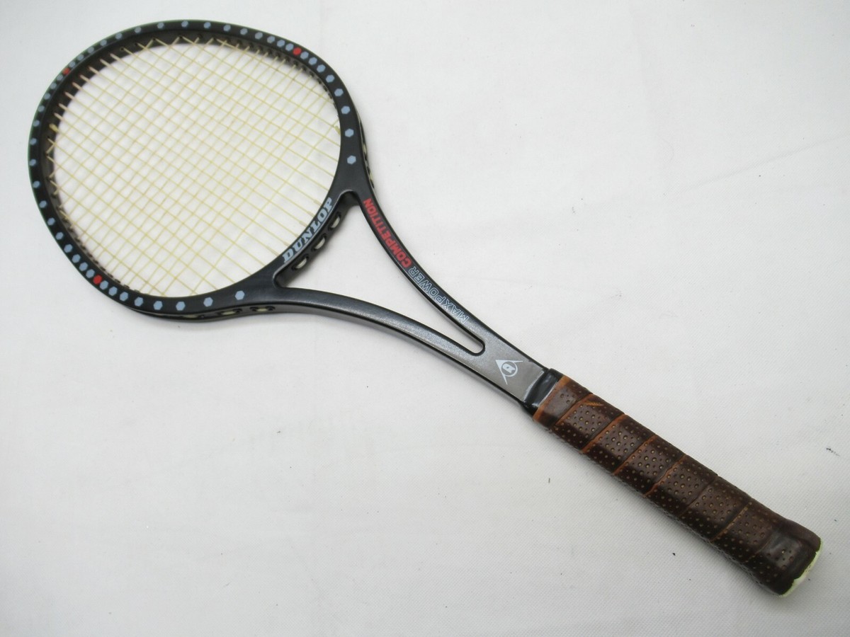 DUNLOP MAXPOWER COMPETITION TENNIS RACQUET (4 3/8) LONG TERM