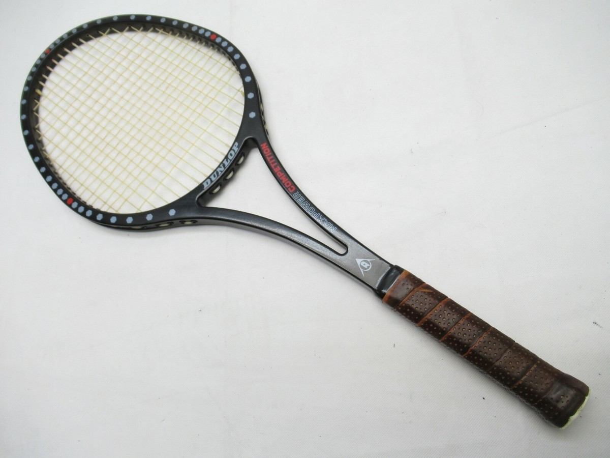 DUNLOP MAXPOWER COMPETITION TENNIS RACQUET (4 3/8) LONG TERM STORAGE eBay