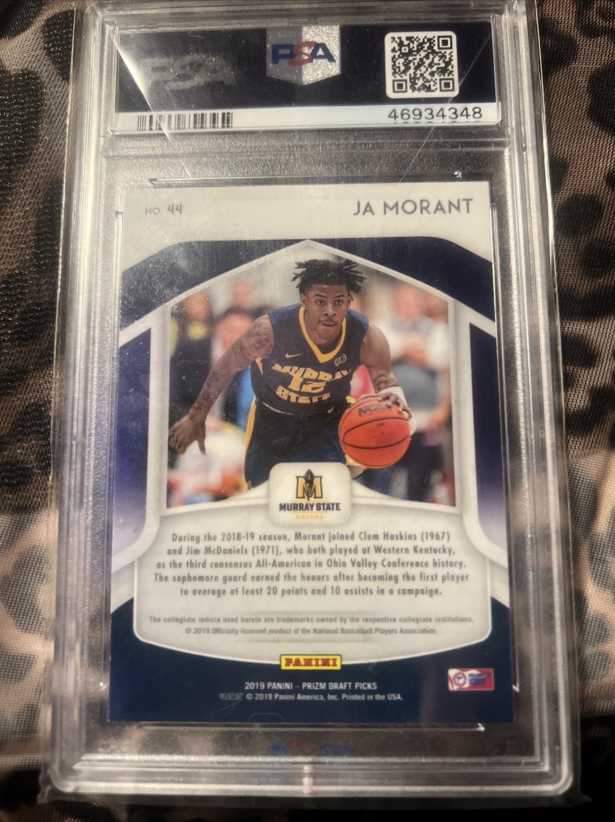 Ja Morant 2019-20 Panini Prizm Draft Picks All-Americans Silver RC
