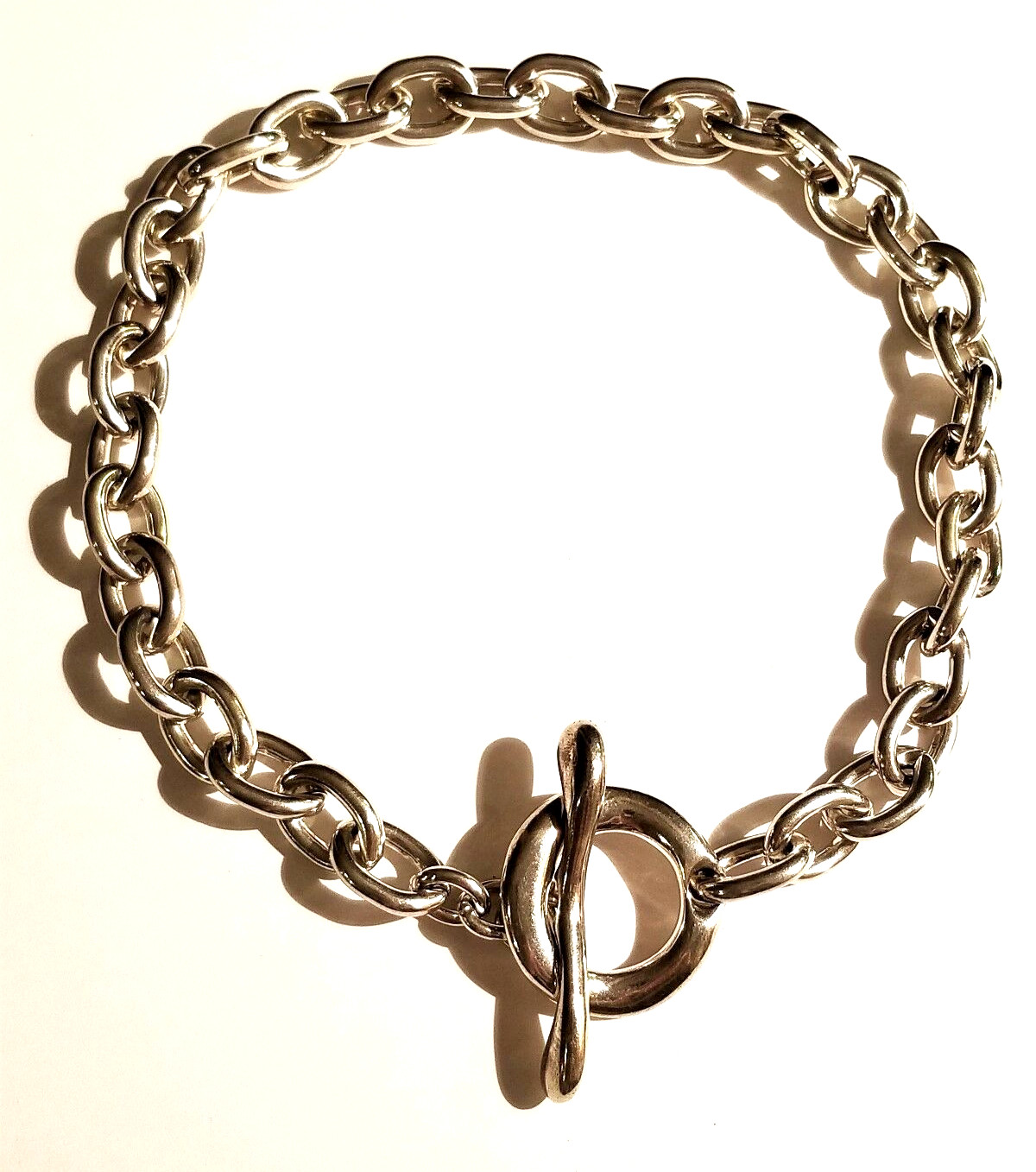 Robert Lee Morris Solid Sterling Silver Rolo Link… - image 12