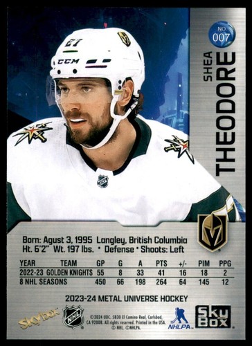 2023-24 UD SKYBOX METAL UNIVERSE HOCKEY BASE CARDS - Stars - Rookies - UPICK - Picture 16 of 396