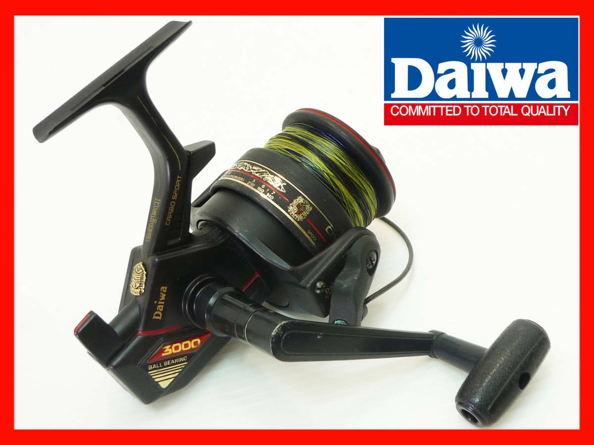DAIWA CARBO SPORT GS 3000 Gebrauchte Spining Reel JAPAN DAIWA CARBO SPORT GS 3000 Gebrauchte Spining Reel JAPAN