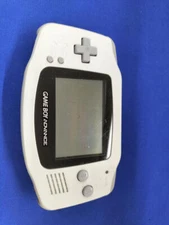 Game Boy Advance Arctic White Console Good condition from Japan