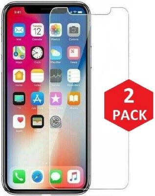 2x iPhone X XS Panzerfolie Premium Schutzglas Echt Glas Display 9H Folie Schutz