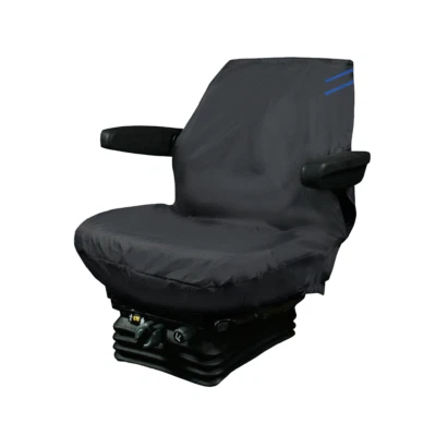 AUTOCHOICE Auto Choice Heavy Duty Tractor Seat Cover - Blue Detailing