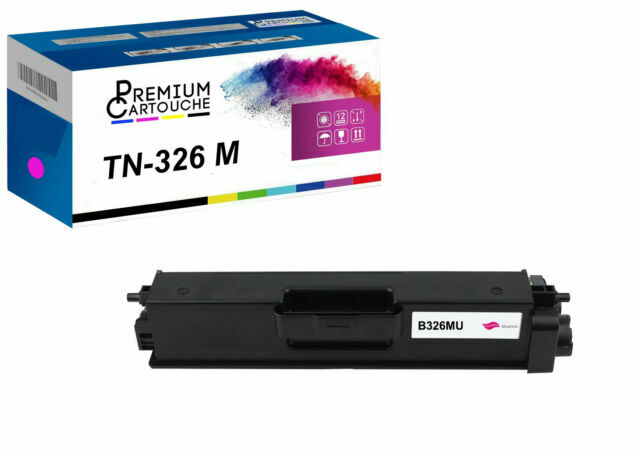 Toner TN326 Brother magenta compatible pour impression de graphiques