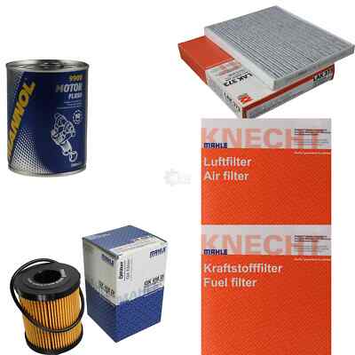 MAHLE / KNECHT Inspektionspaket Filter Set SCT Motor Flush Motorspülung 11615999