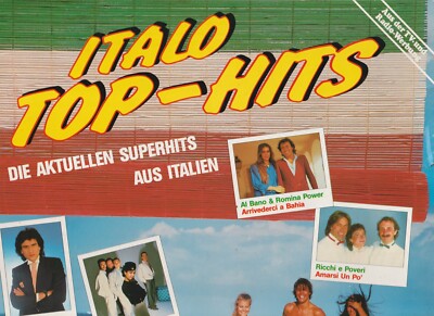 VA Sampler - Italo Top-Hits - Italo Pop 80er  - 80s - Album Vinyl LP