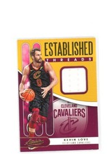 2019 Panini Absolute Memorabilia Established Threads Level 1 Kevin Love #ET-KLV