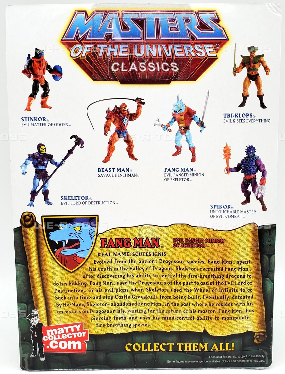 DC Mattel Masters of The Universe Classics MOTU Fang Man
