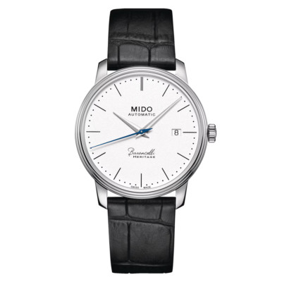 *BRAND NEW* Mido Baroncelli Heritage Auto White Dial Men's Watch M0274071601000