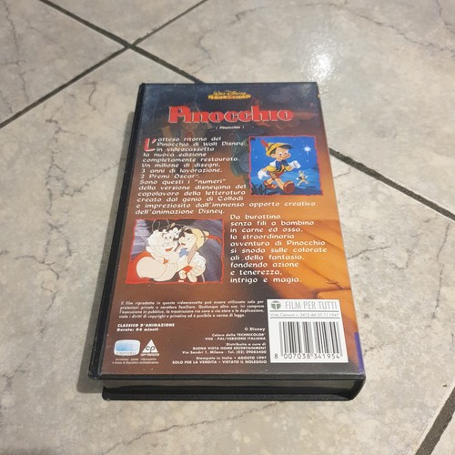 VHS PINOCCHIO WALT DISNEY 1997 VS 4195 - Bild 3 von 4