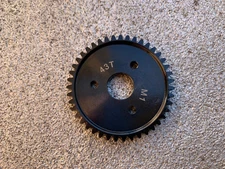 43T MOD 1 M1 Spur Gear TRAXXAS OFNA MUGEN SERPENT ARRMA HPI HOBAO LOSI