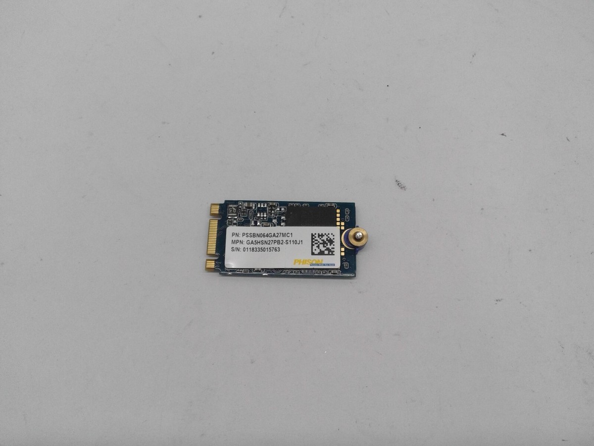 【人気商品】J03 PHISON m.2 SSD 1TB Genuine HP PHISON 923129-003 PSSBN064GA27MC1 64GB M.2 SSD | eBay