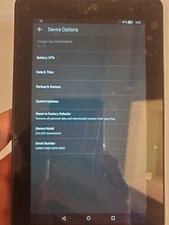 Amazon Fire (5th Generation)  Wi-Fi, 7in - Black