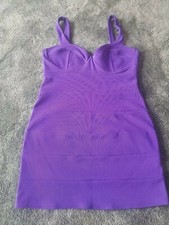 Purple Bodycon dress