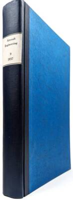 Aircraft Engineering - englische Fachzeitschrift - Jahrgang 1937 komplett