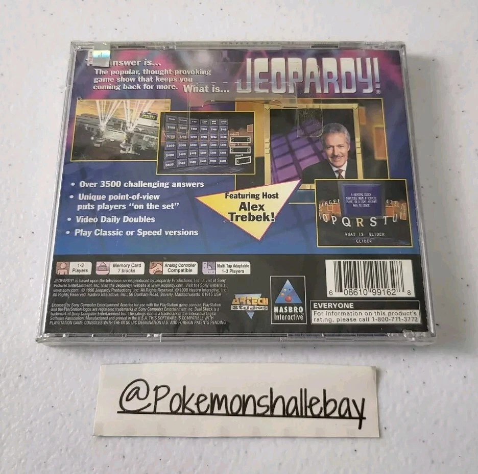 Jeopardy - Sony Playstation 1 (PS1) Game *NTSC - BRAND NEW/SEALED* - Image 2 of 3