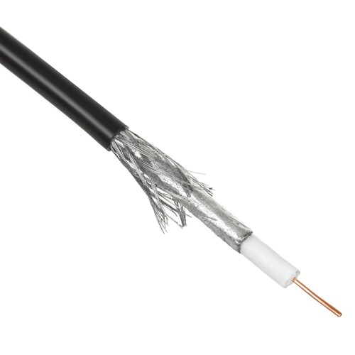100m SAT Kabel koncentryczny Kabel satelitarny Kabel antenowy Żel Ochrona Wypełnienie RG6 Cu - Zdjęcie 2 z 4