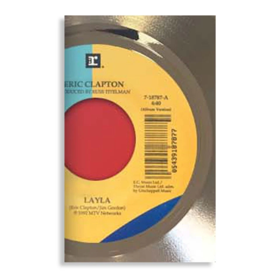 Eric Clapton 24k Gold Record Layla ( Protected By Museum Glass  ) - Image 2 of 4