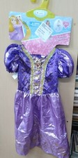 Disguise Rapunzel Disney Princess Deluxe Child Costume Small 4-6X no headband