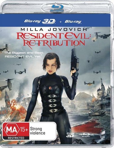 Resident Evil: Retribution (2012) disc cover