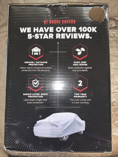 Budge Lite Truck Cover For Long Bed Standard Cab up to 19'9" Long | UV Protect - 第 4/4 張圖片