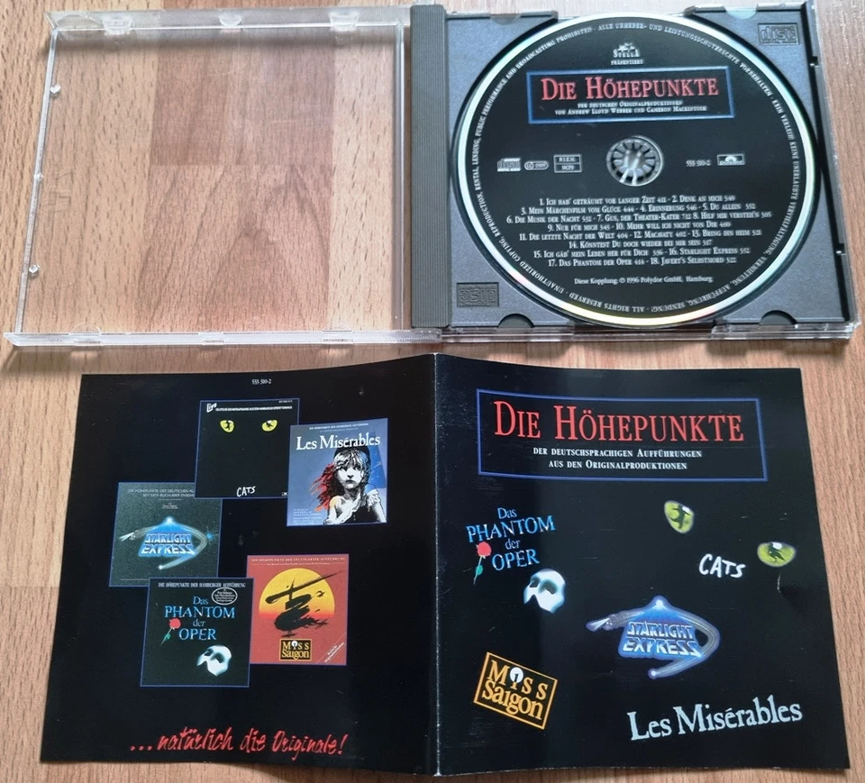 MUSICALS Die Höhepunkte CATS DAS PHANTOM DER OPER MISS SAIGON STARLIGHT EXPRESS - Bild 3 von 4