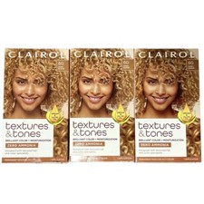 3 Clairol Textures  Tones Permanent Color Hair Dyes 6G Honey Blonde No Ammonia