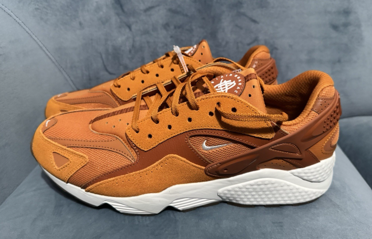 Nike Air Huarache Runner Monarch Sneaker Shoes DZ3306-800- Size 12