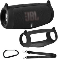 Silicone Case Cover for JBL Charge 5 Portable Bluetooth Speaker, Travel Gel Soft