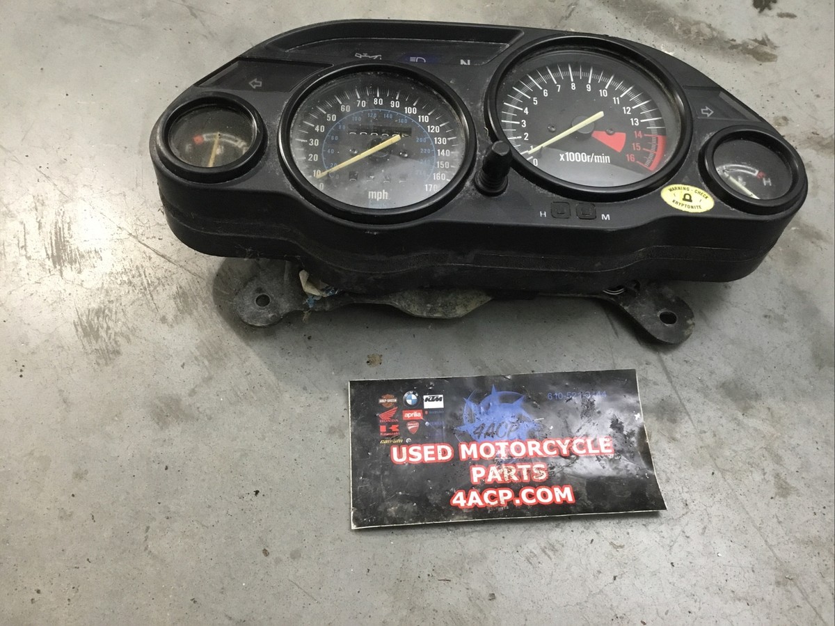 95-97 KAWASAKI ZX6 CLUSTER GAUGES SPEEDOMETER TACHOMETER