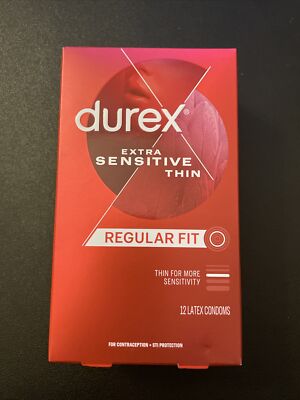 Durex RAC30271 Male Condom - 12 Count