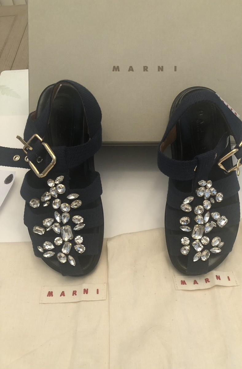 Marni Sandals With Crystals | eBay