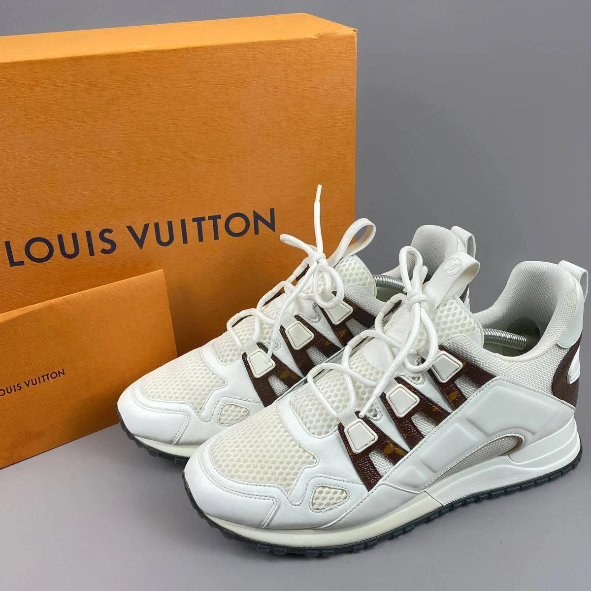 Louis Vuitton Run Away Sneaker Monogram White