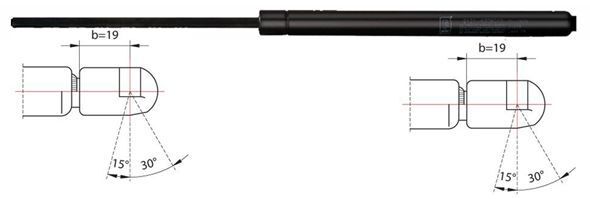 Metzger 2110015 Gasfeder, Koffer-/Laderaum FüR Opel-image