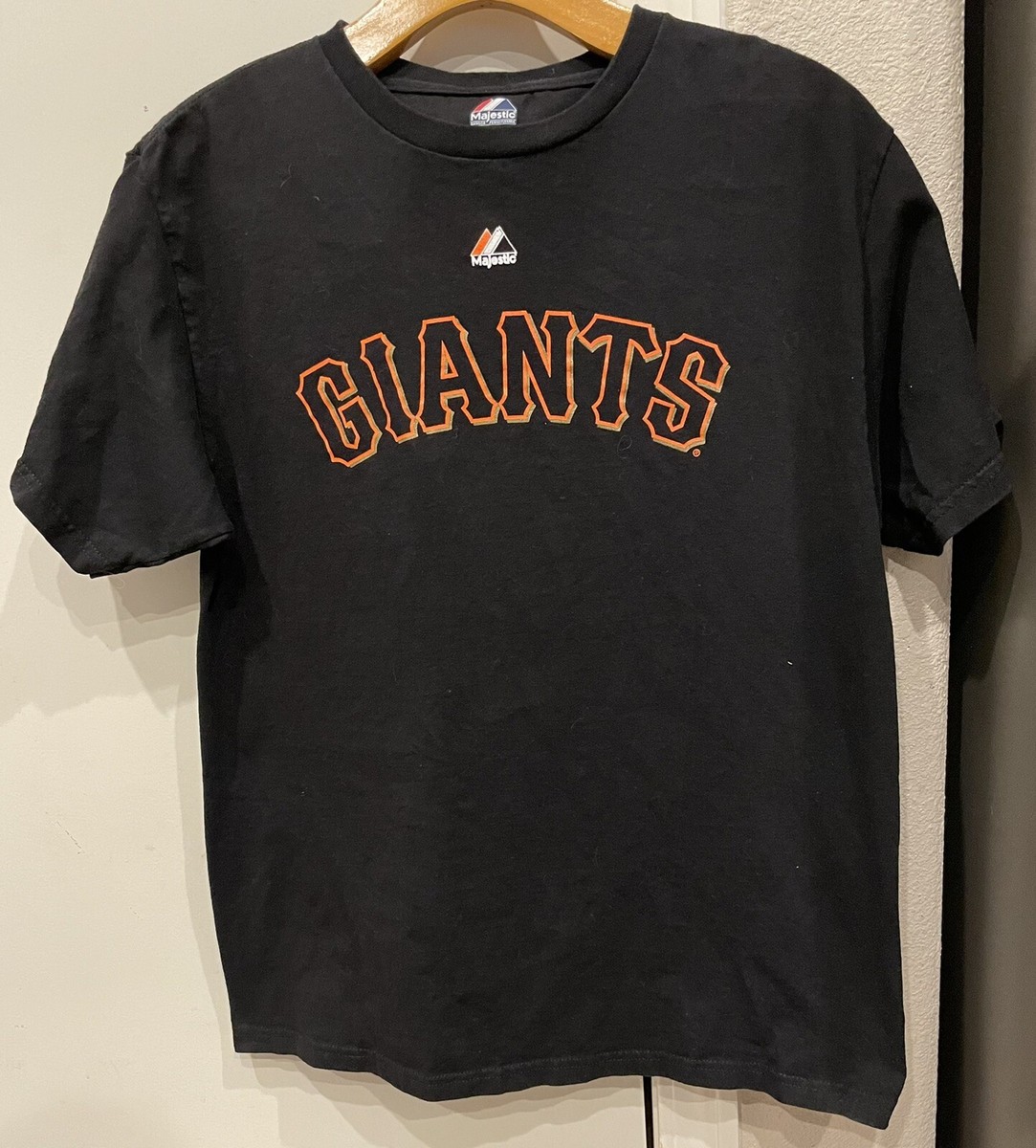 Majestic San Francisco Giants Matt Cain No 18 Jersey Shirt Black