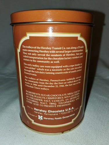 Menge 4 Hershey's Süßigkeiten Kanister Blech Behälter - Bild 10 von 11