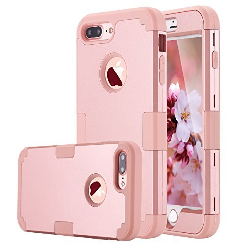 ik heb nodig Bewust Oeganda iPhone 7 Plus Case for Girls Three Layer Heavy Duty Protective Cover Rose  Gold 762360645085 | eBay