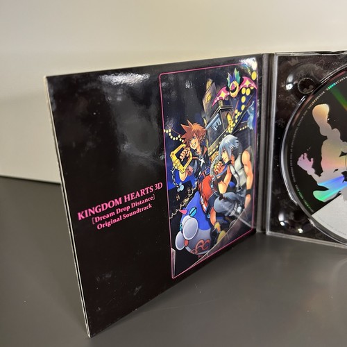 Kingdom Hearts 3D Dream Drop Distance Original Soundtrack CD Disney Rare Music - Foto 7 di 10