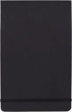 Art Sketch Book L Size 5.25" X 8.25", 72 Sheets, Black